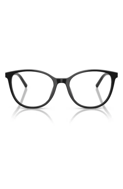 Dolce & Gabbana Dolce&gabbana 52mm Butterfly Optical Glasses In Black