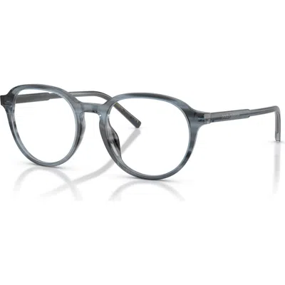 Dolce & Gabbana Dolce&gabbana 52mm Phantos Optical Glasses In Blue