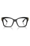 Dolce & Gabbana Womens Black Dg3419 Square-frame Acetate Optical Glasses In Black