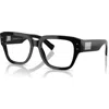 Dolce & Gabbana Dolce&gabbana 52mm Square Optical Glasses In Black