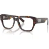 Dolce & Gabbana Dolce&gabbana 52mm Square Optical Glasses In Brown