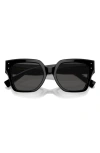 Dolce & Gabbana Dolce&gabbana 52mm Square Sunglasses In Black