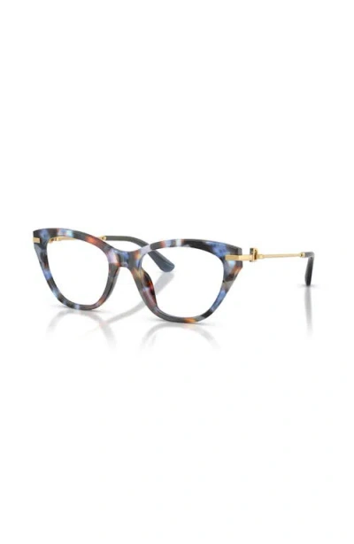 DOLCE & GABBANA DOLCE&GABBANA 53MM BUTTERFLY OPTICAL GLASSES