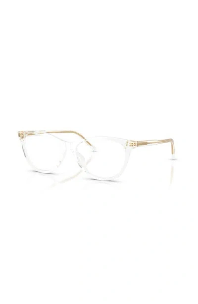 Dolce & Gabbana Dolce&gabbana 53mm Cat Eye Optical Glasses In Multi