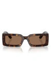 Dolce & Gabbana Dolce&gabbana 53mm Rectangular Sunglasses In Havana