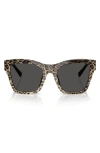 Dolce & Gabbana Dolce&gabbana 53mm Square Sunglasses In Black