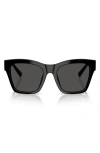 Dolce & Gabbana Dolce&gabbana 53mm Square Sunglasses In Black