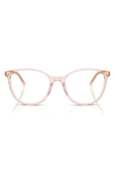 Dolce & Gabbana Dolce&gabbana 54mm Butterfly Optical Glasses In Pink