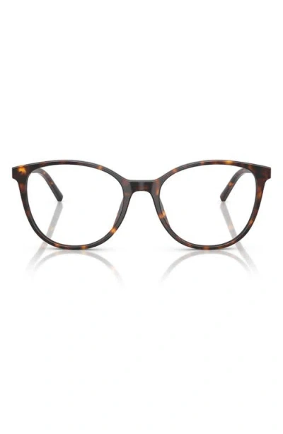 Dolce & Gabbana Dolce&gabbana 54mm Butterfly Optical Glasses In Brown
