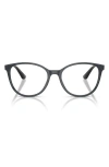 Dolce & Gabbana Dolce&gabbana 54mm Butterfly Optical Glasses In Lace Gray