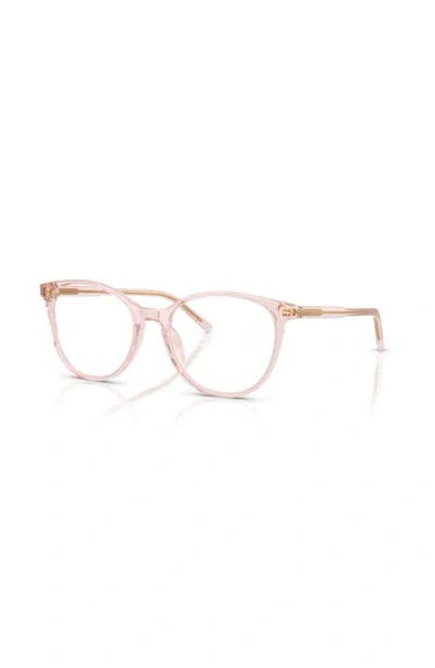 Dolce & Gabbana Dolce&gabbana 54mm Butterfly Optical Glasses In Brown