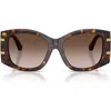 Dolce & Gabbana Dolce&gabbana 54mm Gradient Butterfly Sunglasses