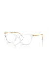 Dolce & Gabbana Dolce&gabbana 54mm Rectangle Optical Glasses In Yellow