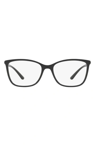 Dolce & Gabbana Dolce&gabbana 54mm Rectangular Optical Glasses In Black