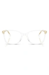 Dolce & Gabbana Dolce&gabbana 54mm Rectangular Optical Glasses In White