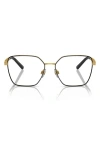 Dolce & Gabbana Dolce&gabbana 54mm Square Optical Glasses In Black