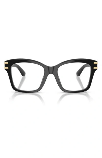 Dolce & Gabbana Dolce&gabbana 54mm Square Optical Glasses In Black