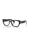 Dolce & Gabbana Dolce&gabbana 54mm Square Optical Glasses In Black