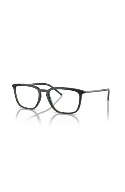 Dolce & Gabbana Dolce&gabbana 54mm Square Optical Glasses In Black