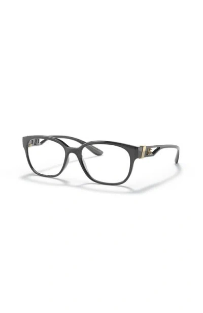 Dolce & Gabbana Dolce&gabbana 54mm Square Optical Glasses In Gray