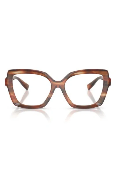 Dolce & Gabbana Dolce&gabbana 55mm Butterfly Optical Glasses