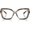 Dolce & Gabbana Full Frame Plain Mirror In Brown