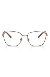 Dolce & Gabbana Dolce&gabbana 55mm Butterfly Optical Glasses In Pink Gold