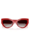 Dolce & Gabbana Devotion Sunglasses In Red