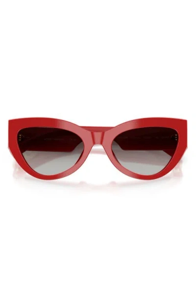 DOLCE & GABBANA DOLCE&GABBANA 55MM CAT EYE SUNGLASSES