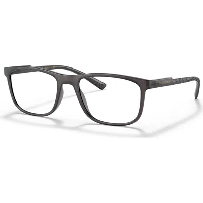 Dolce & Gabbana Dolce&gabbana 55mm Rectangle Optical Glasses In Black