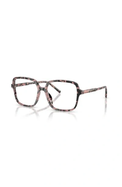 Dolce & Gabbana Dolce&gabbana 55mm Square Optical Glasses In Multi