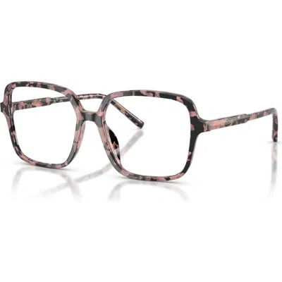 Dolce & Gabbana Dolce&gabbana 55mm Square Optical Glasses In Pattern