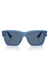 Dolce & Gabbana Dolce&gabbana 55mm Square Sunglasses In Blue