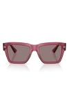 Dolce & Gabbana Dolce&gabbana 55mm Square Sunglasses In Pink