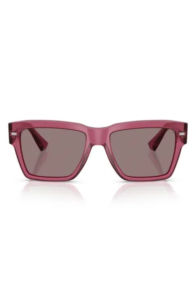 Dolce & Gabbana Dolce&gabbana 55mm Square Sunglasses In Pink