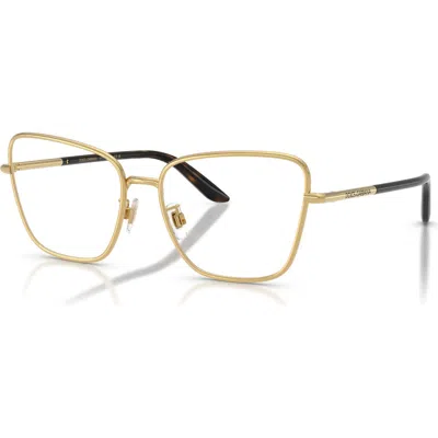 Dolce & Gabbana Dolce&gabbana 57mm Cat Eye Optical Glasses In Multi