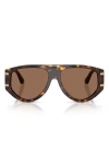 Dolce & Gabbana Dolce&gabbana 57mm Pilot Sunglasses In Brown