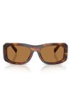 Dolce & Gabbana Dolce  Gabbana Eyewear Rectangular Frame Sunglasses In Brown