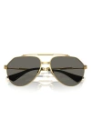Dolce & Gabbana Dolce&gabbana 60mm Pilot Sunglasses In Grey