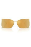 Dolce & Gabbana Womens Gold Dg2319 Irregular-frame Metal Sunglasses In Gold