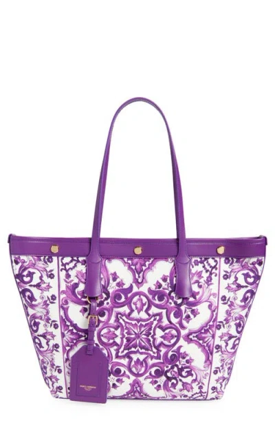 Dolce & Gabbana Dolce&gabbana Atene Maiolica Tote