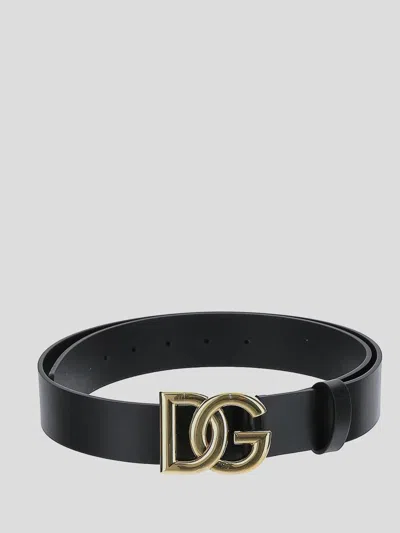 Dolce & Gabbana Dolce&gabbana Belt In Black