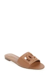 Dolce & Gabbana Handcrafted Leather Sandals With Ankle Strap In Brown