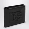 Dolce & Gabbana Black Bifold Wallet With Quilted Leather