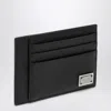 Dolce & Gabbana Black Textured Calf Leather Bi-fold Wallet In Black