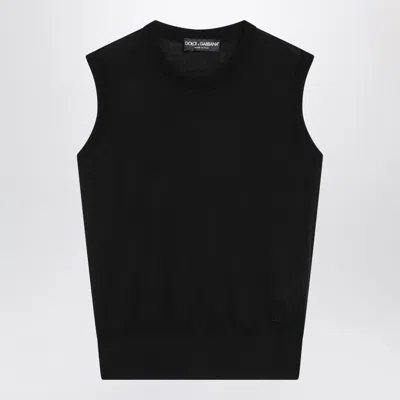 Dolce & Gabbana Classic Knit Top In Black