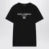 Dolce & Gabbana Jersey Round-neck T-shirt With Dg Milano Embroidery