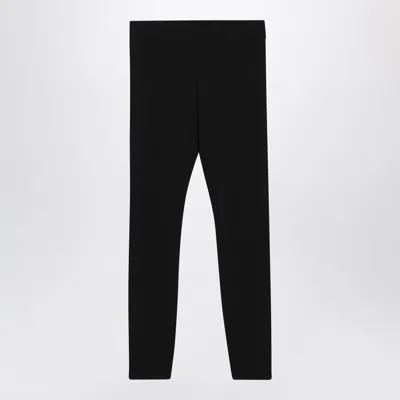 Dolce & Gabbana Dolce&gabbana Black Leggings In Stretch Jersey