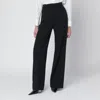 Dolce & Gabbana Black Wool-blend Trousers In Black