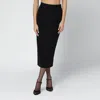 Dolce & Gabbana Black Wool Cloth Pencil Skirt In Black
